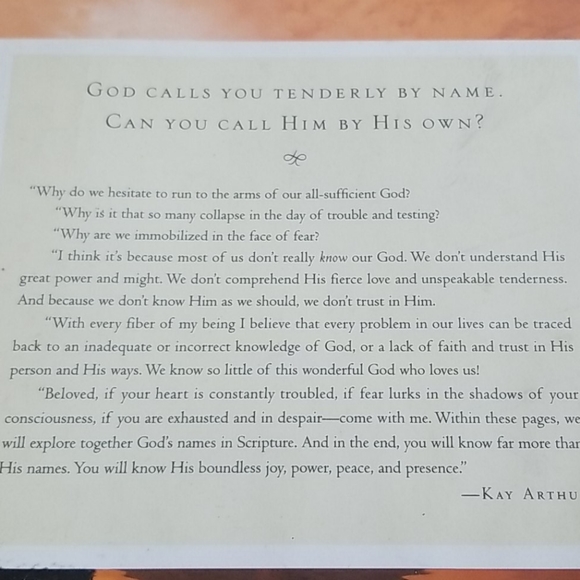 The Peace & Power of Knowing God's Name Book - Picture 2 of 3